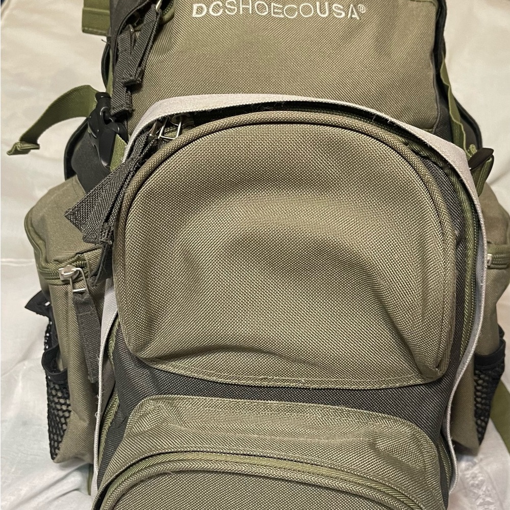 DC Men's Olive Backpack - Picture 6 of 10